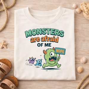 Monsters Are Afraid of Me Toddler