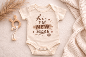 Hi I’m New Here Onesie