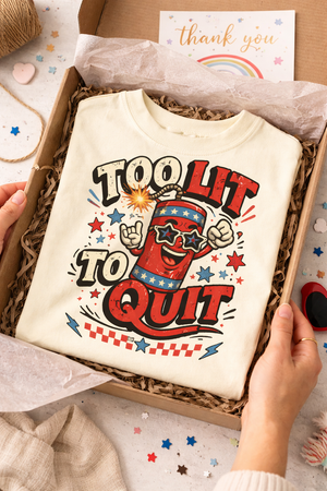 Too Lit To Quit Toddler