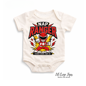 Red Nap Ranger Onesie