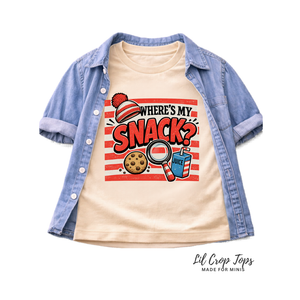 Where's My Snack Toddler