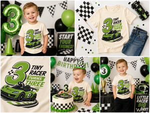 Tiny Racer Turns Three Toddler