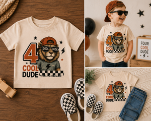 Four Cool Dude Toddler