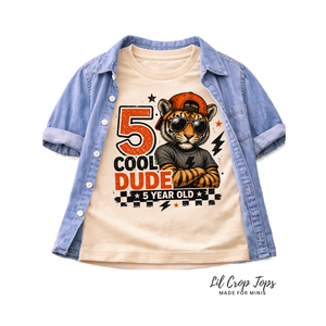 Five Cool Dude Toddler