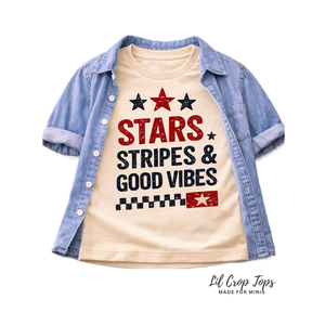 Stars Stripes and Good Vibes Toddler