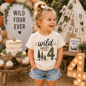 Wild About Four Birthday
