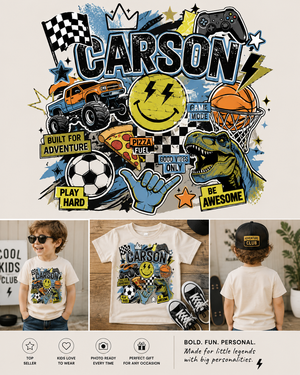 Personalized Favoite Things - Boys