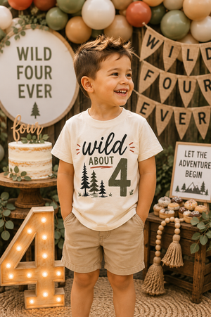 Wild About Four Birthday