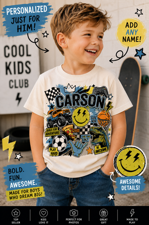 Personalized Favoite Things - Boys