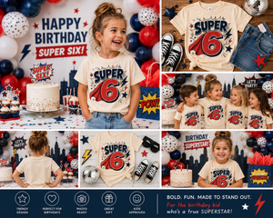 Super 6 Birthday