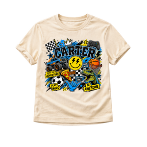 Personalized Favoite Things - Boys