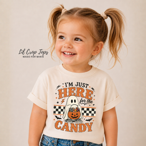 Im Just Here For The Candy Toddler