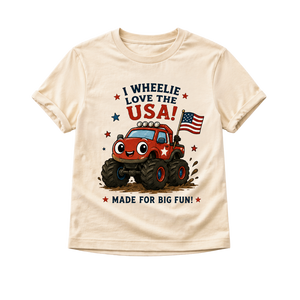 I Wheelie Love The USA Toddler