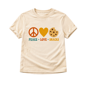 Peace Love Snacks Toddler