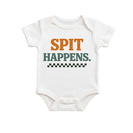 Spit Happens Onesie