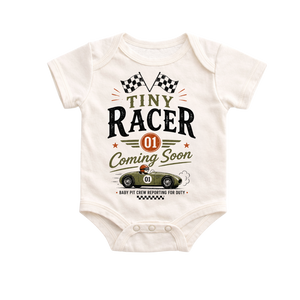 Tiny Racer Coming Soon Onesie