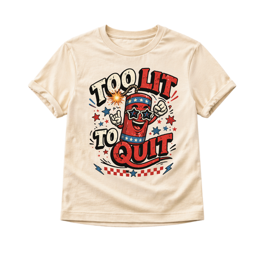 Too Lit To Quit Toddler