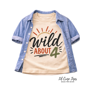 Wild About Four - Birthday