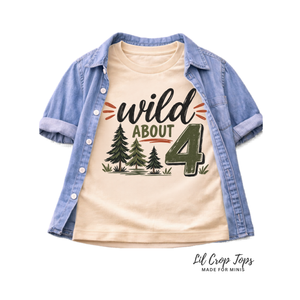 Wild About Four Birthday