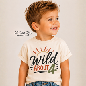 Wild About Four - Birthday