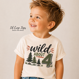 Wild About Four Birthday