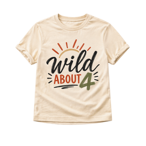 Wild About Four - Birthday